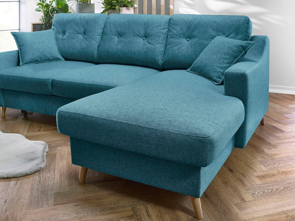 Canapé d'angle convertible coffre SWEDEN