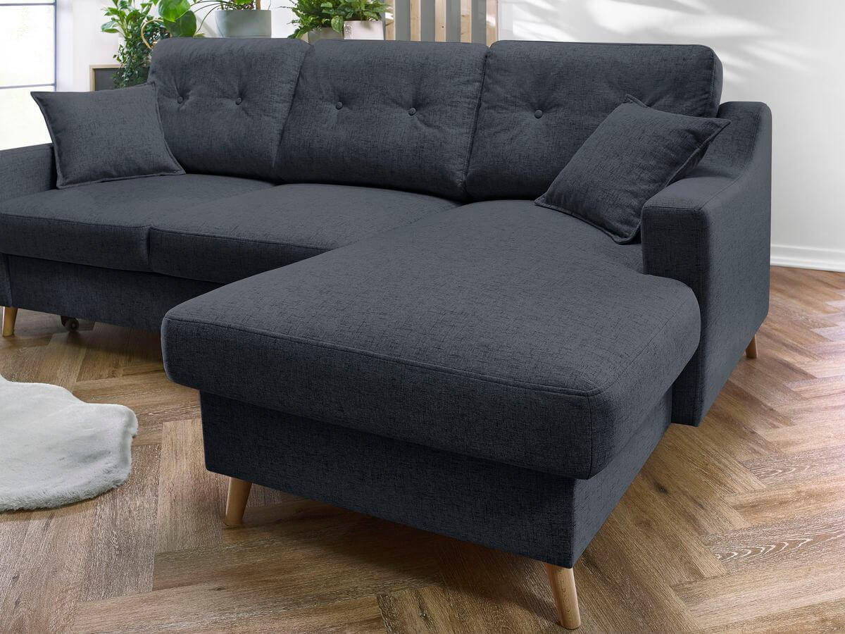 Canapé d'angle convertible coffre SWEDEN