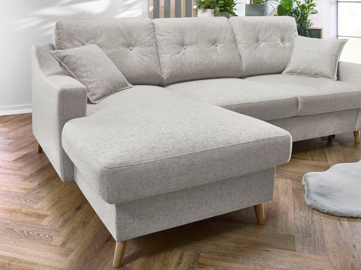 Canapé d'angle convertible coffre SWEDEN