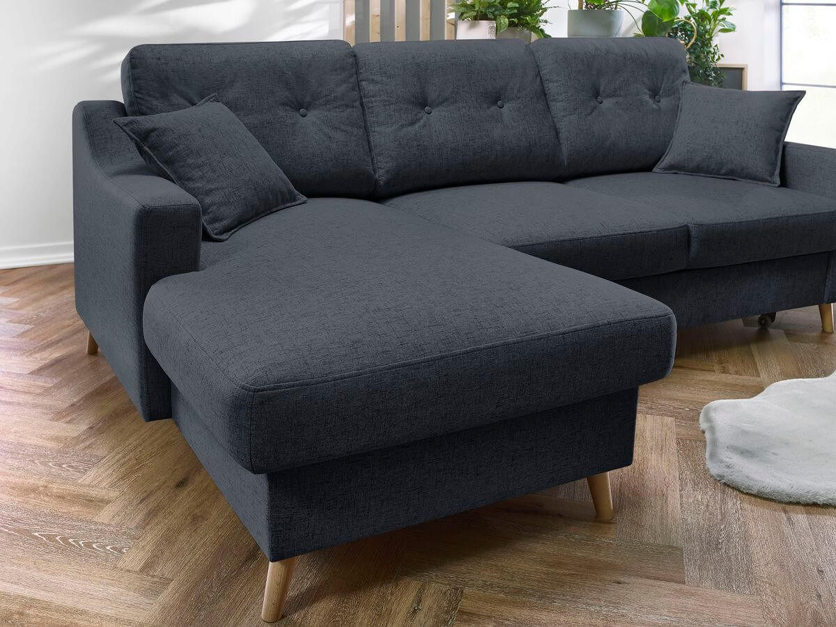 Canapé d'angle convertible coffre SWEDEN