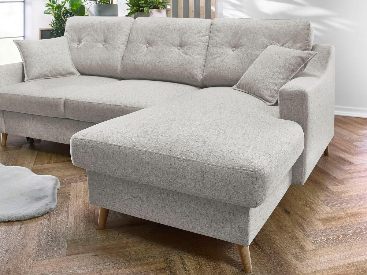 Canapé d'angle convertible coffre SWEDEN