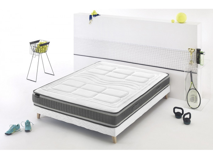 Matelas MIRACLE mémoire de forme et ressorts ensachés