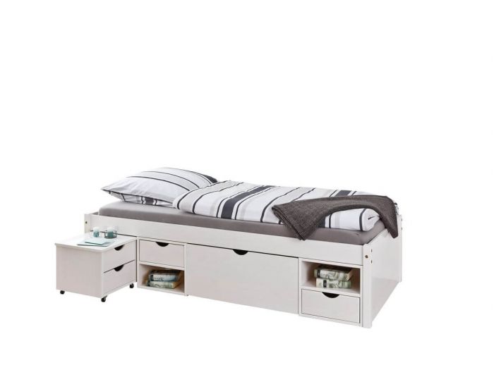 Lit 90 x 200 FINEO bois massif