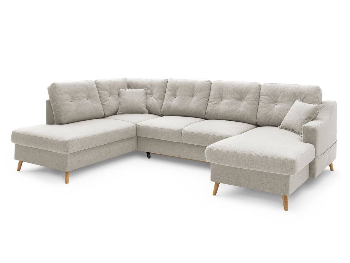 Canapé panoramique convertible coffre SWEDEN