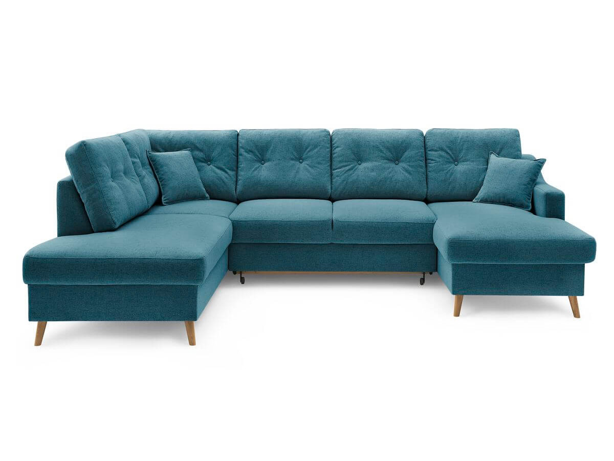 Canapé panoramique convertible coffre SWEDEN