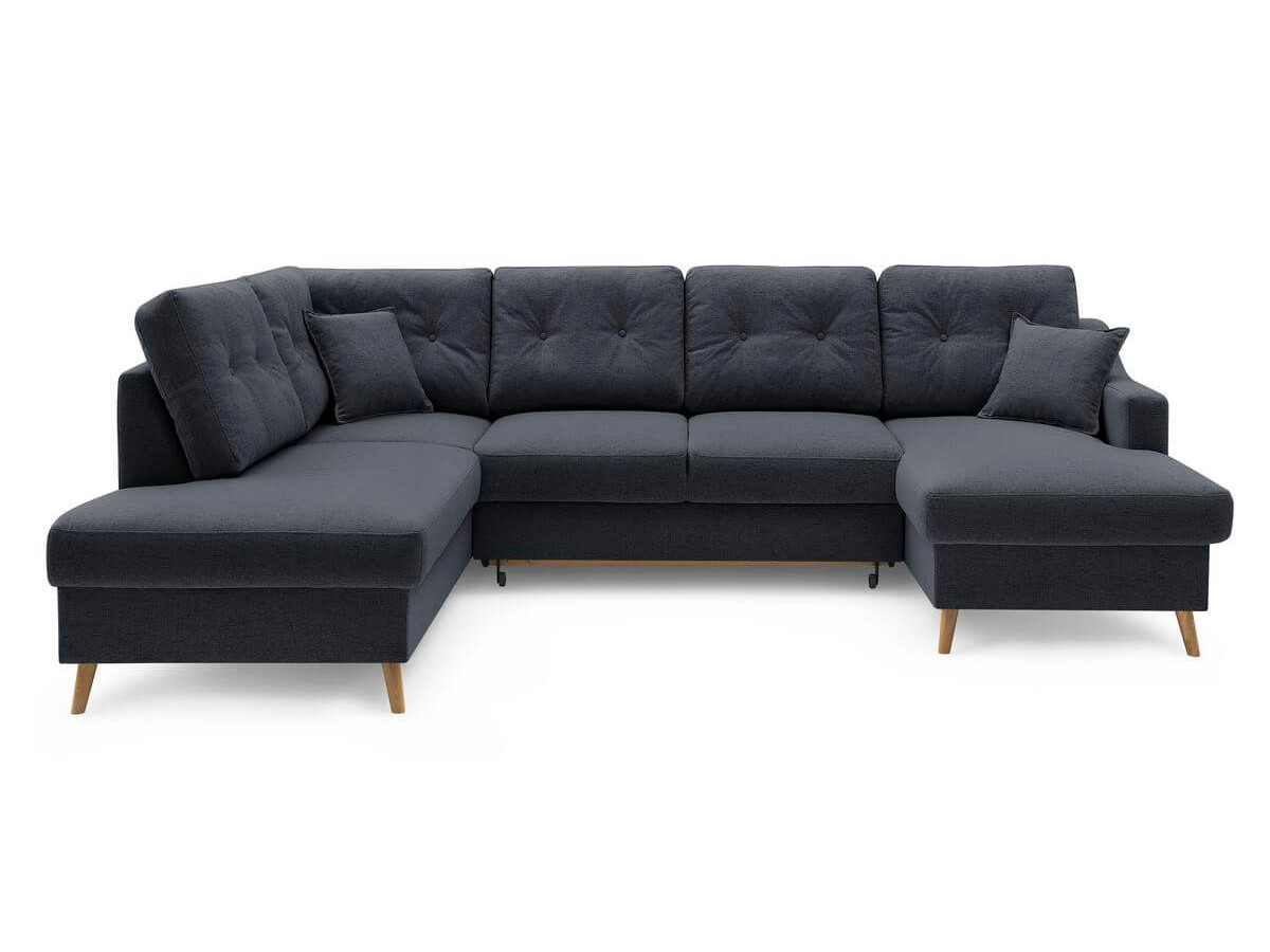 Canapé panoramique convertible coffre SWEDEN