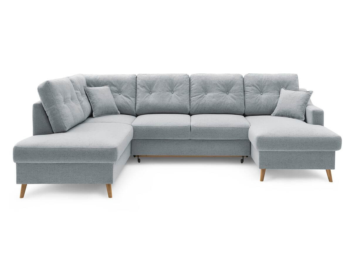 Canapé panoramique convertible coffre SWEDEN