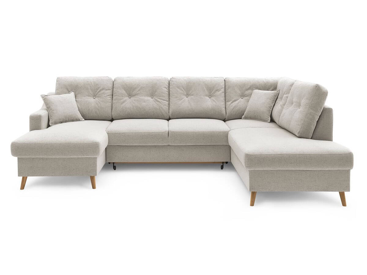 Canapé panoramique convertible coffre SWEDEN