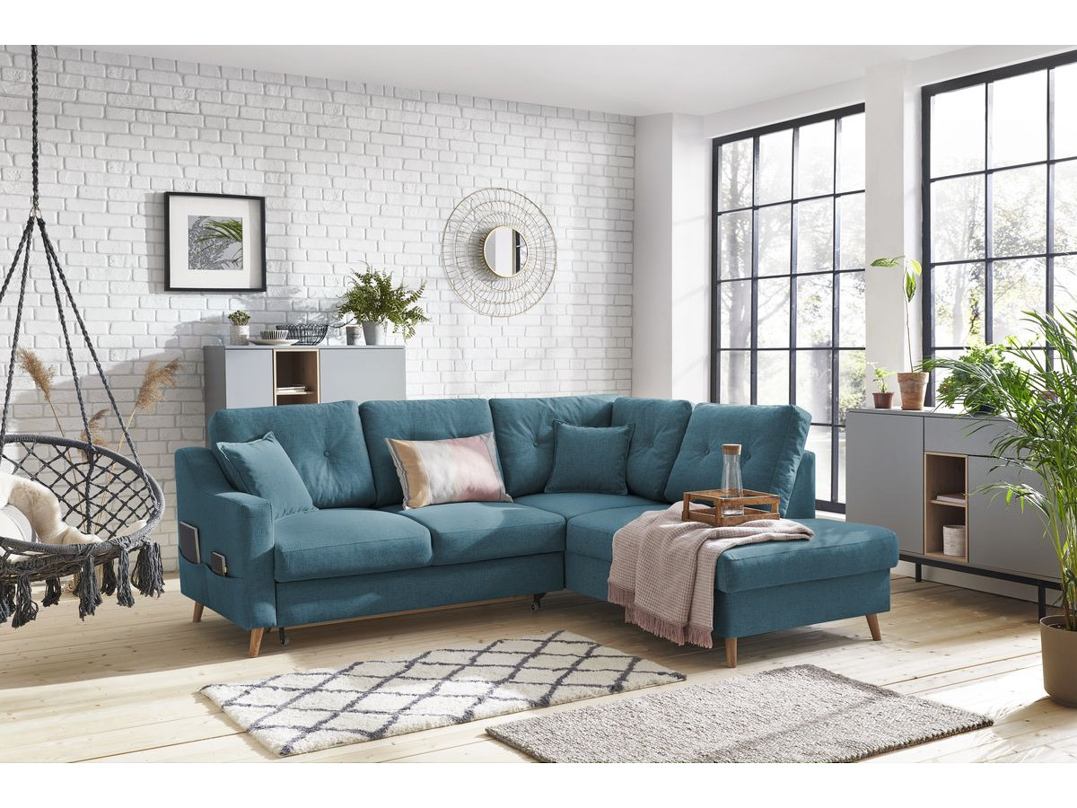 Canapé d'angle L convertible SWEDEN