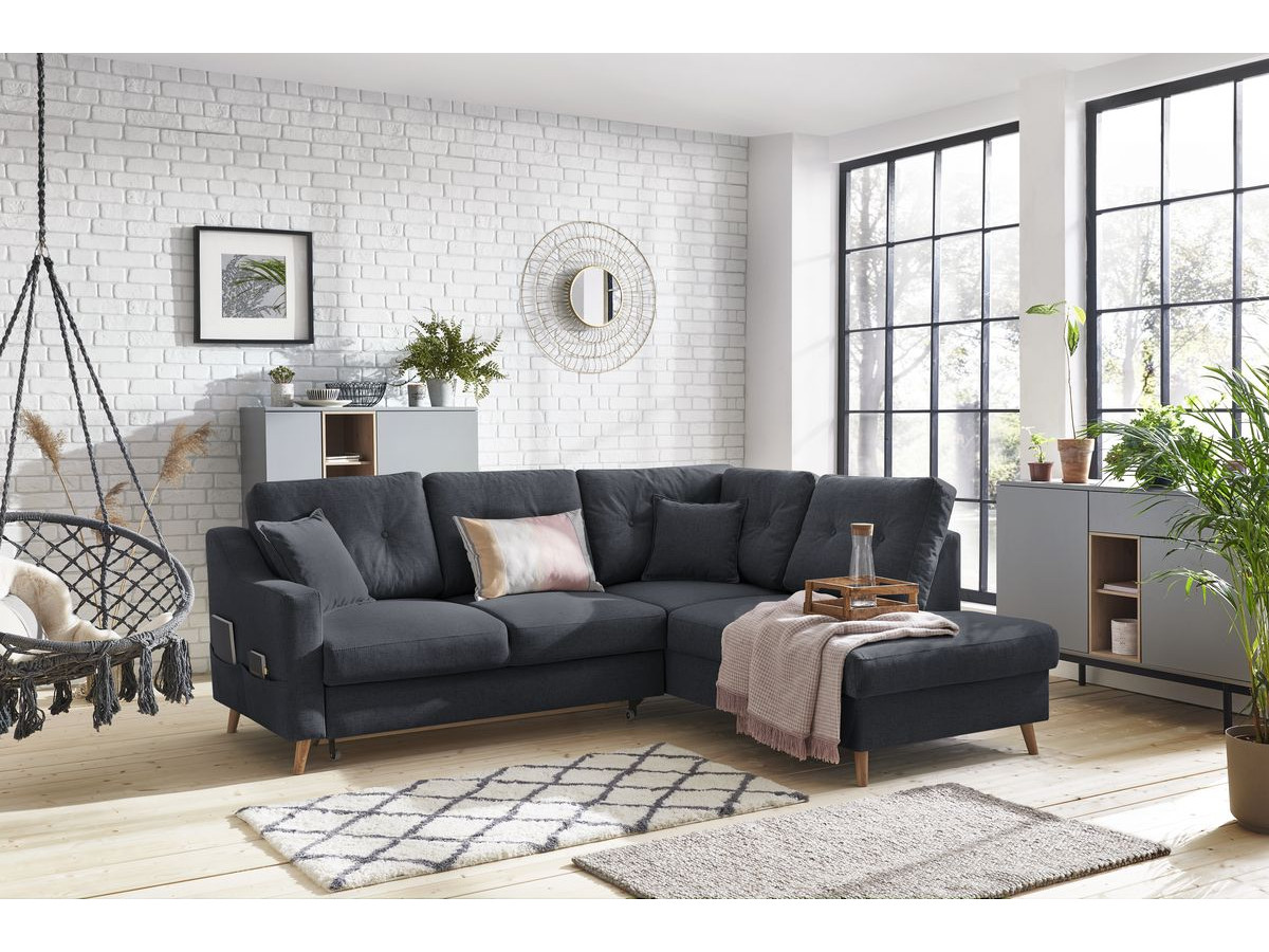 Canapé d'angle L convertible SWEDEN