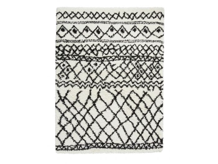 Tapis shaggy IZEM motif berbère