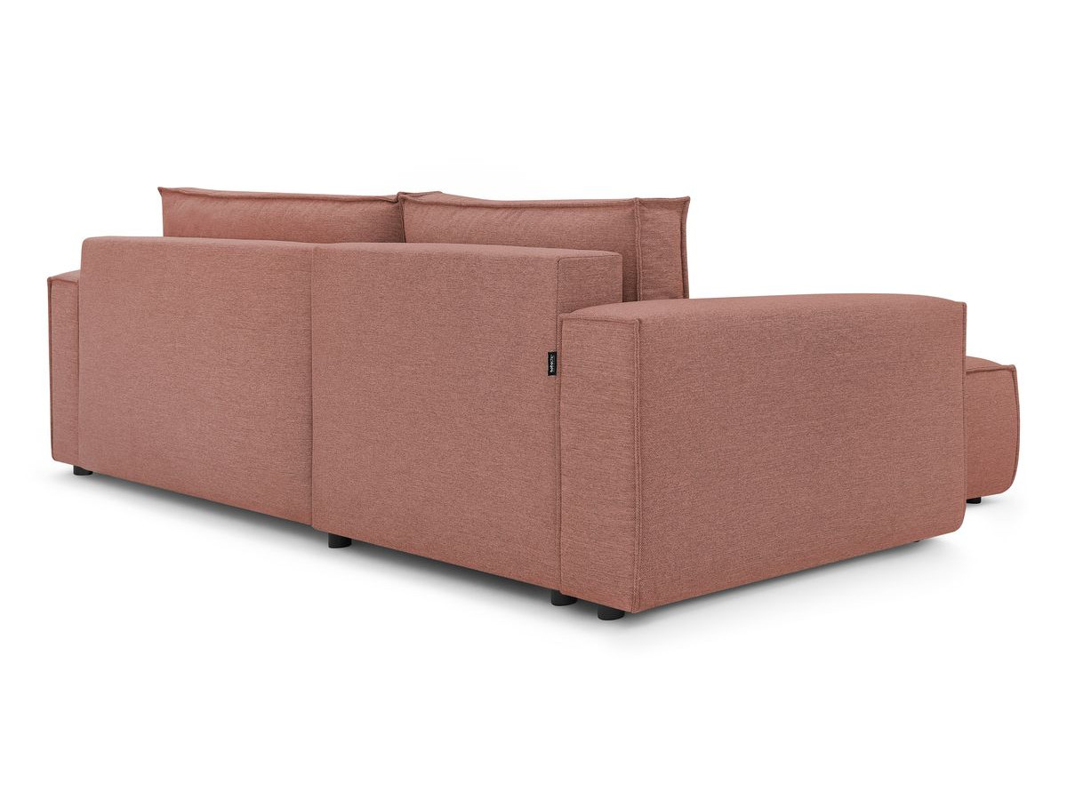 Canapé d'angle réversible convertible coffre NIHAD tissu