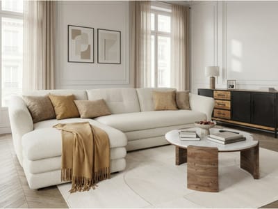 Canapé d’angle Marble, Bobochic
