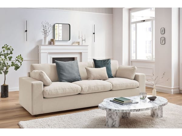 Canapé Belair · Beige Bobochic