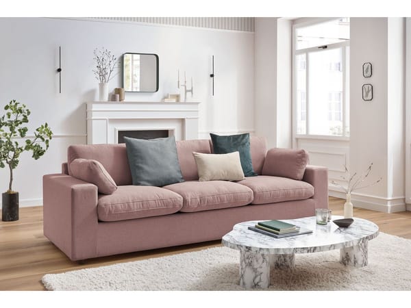 Canapé Belair · Rose Bobochic