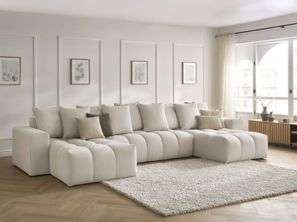 Canapé Mont-Blanc · Mont-blanc beige Bobochic