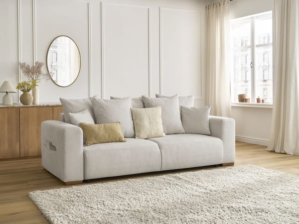 Canapé Sidonie · Beige Bobochic