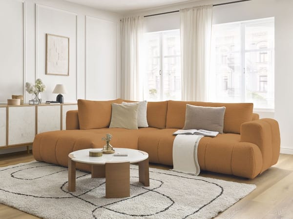 Canapé Fuji · L jaune Bobochic