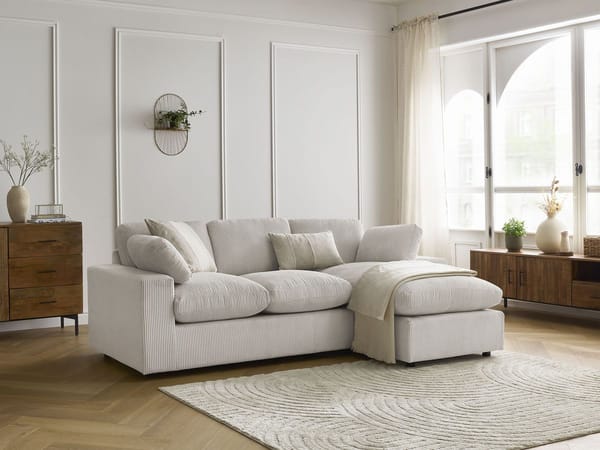 Canapé Belair · Compact beige Bobochic