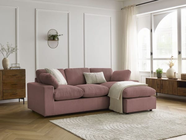Canapé Belair · Compact rose Bobochic