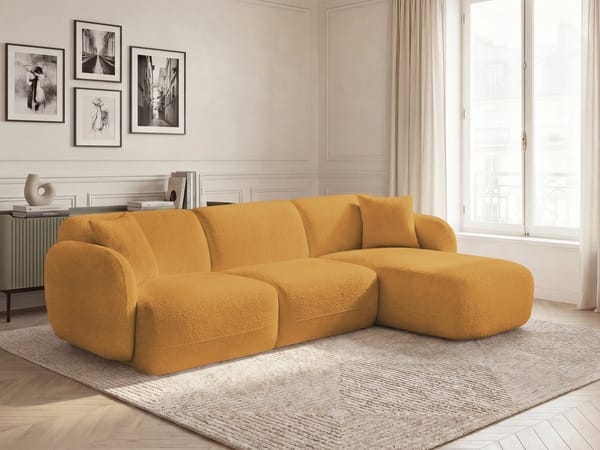 Canapé Anda · Jaune Bobochic