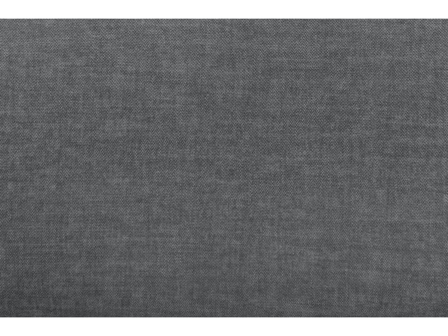 Gros plan texture tissu gris foncé, détail motif lissé du canapé