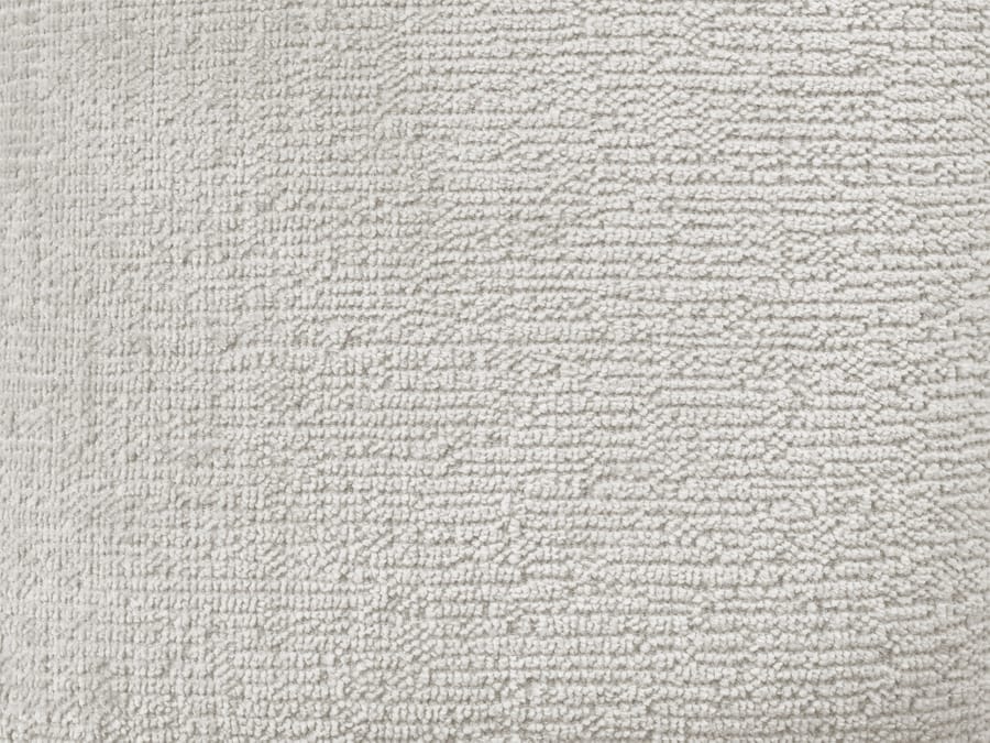 Gros plan sur la texture du tissu du canapé Whesley, trame visible en détail