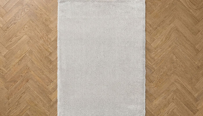 Tapis uni gris