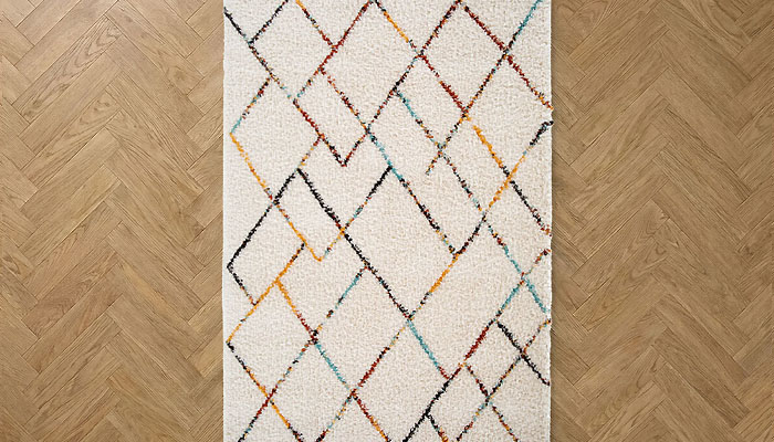 Tapis &agrave; motifs