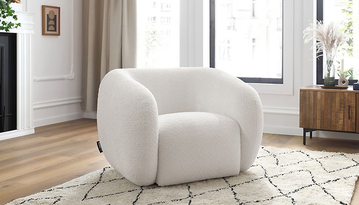 Fauteuil blanc