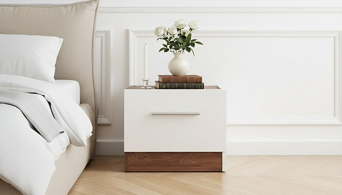 La table de chevet scandinave