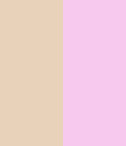 Beige et rose