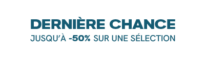 Dernière chance : jusqu'à -50%