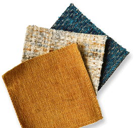 Canapé droit convertible 3 places FUJI tissu bouclette