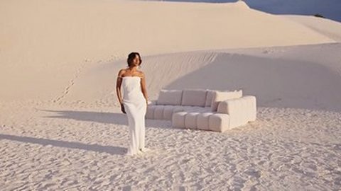 Une carrière de sable