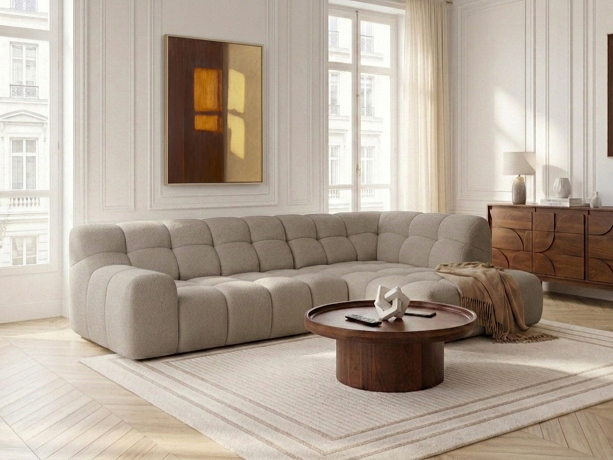 Salon aménagé - appartement Bobochic