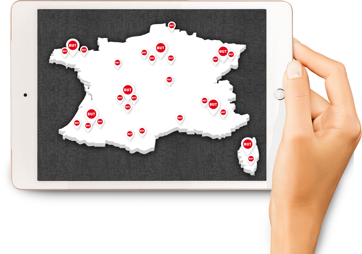 map magasin but